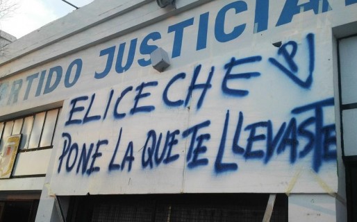 ‘Cone’ Díaz “tomó” la sede del PJ