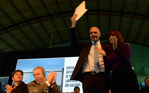 Buzzi firmó con Cristina obras por más de $ 1.500 M
