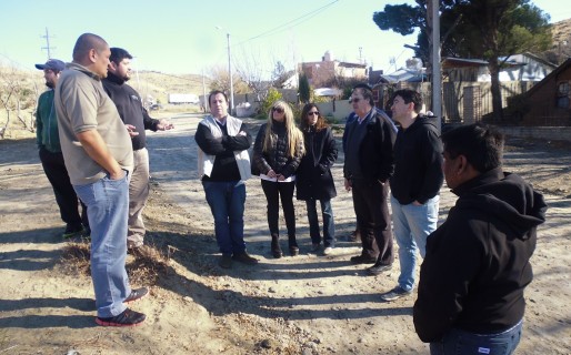 Gaspar y Martínez recorren la zona norte