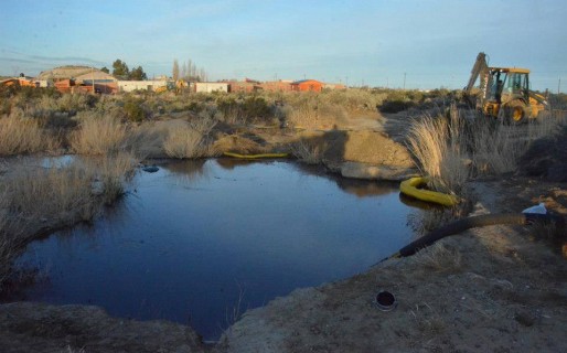 Cufré recorre la Planta Deshidratadora de Km 9 junto a Musmeci