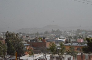viento polvo