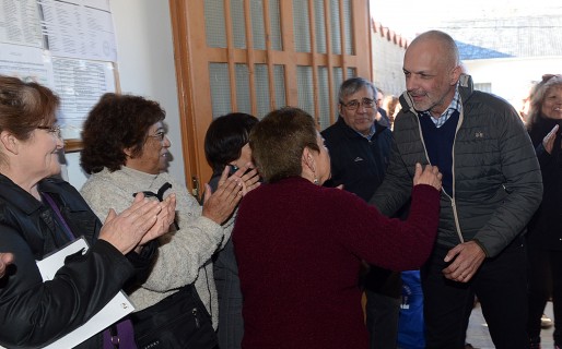 Buzzi recibió agradecimientos en Laprida