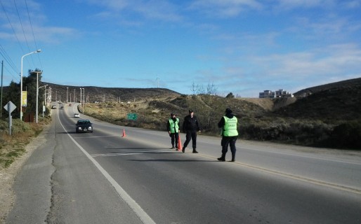 Continúan los controles policiales en Rada Tilly