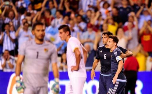 La Selección apabulló a un pálido equipo boliviano