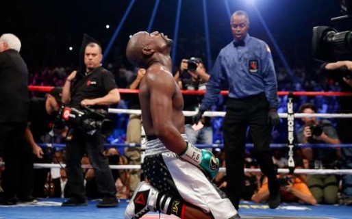 Floyd Mayweather cerró su carrera con otro triunfo