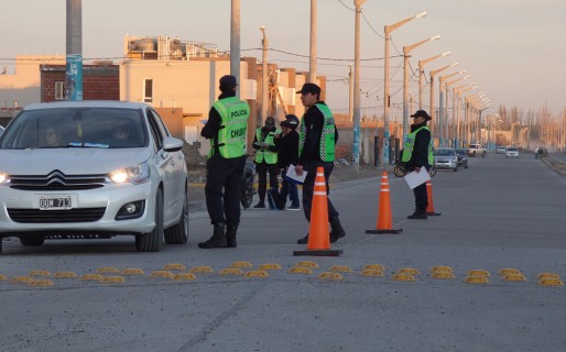 Intensos operativos de prevención en todo Chubut