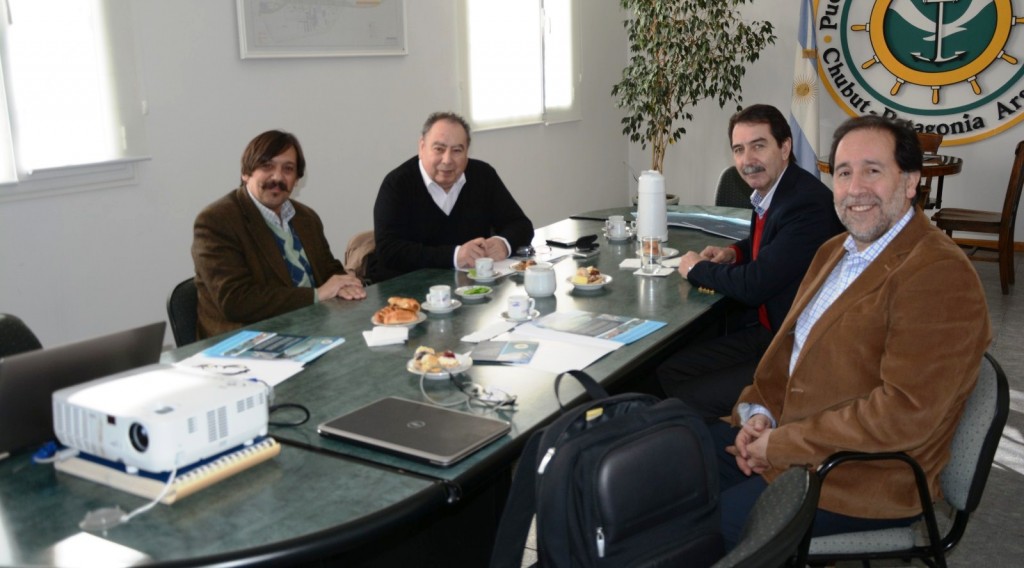 Reunion Puerto Chubut Chile Atlántico Pacífico