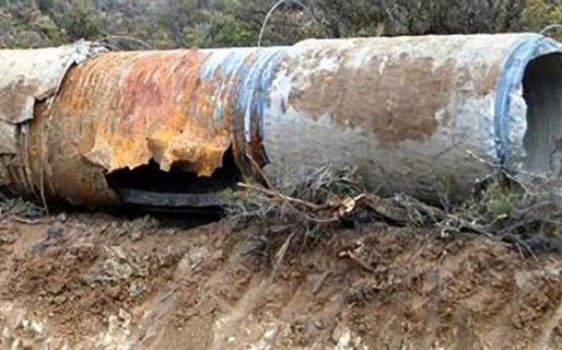 Recomiendan uso racional del agua por una rotura