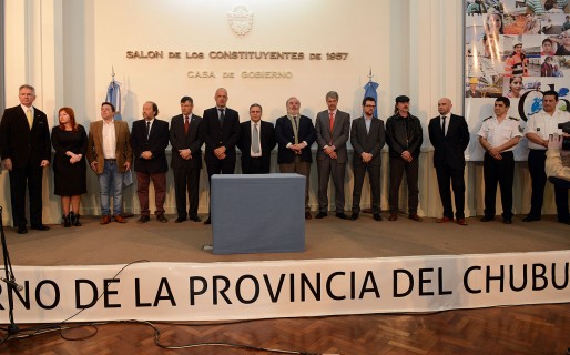 Buzzi puso en funciones a Massoni y a Bustos