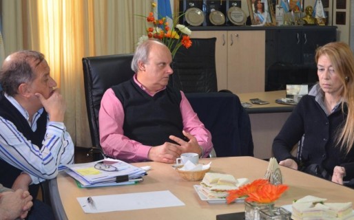 Di Pierro analizó con Giorgi el proceso de industrialización local