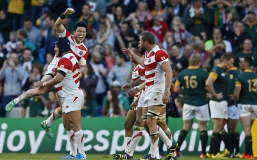 Japón le ganó a los Springboks e hizo historia