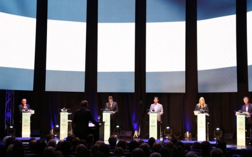 Argentina tuvo su primer debate presidencial