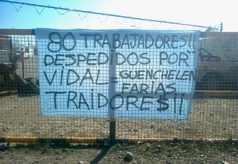 Petroleros de Las Heras llevan más de 40 días de reclamo