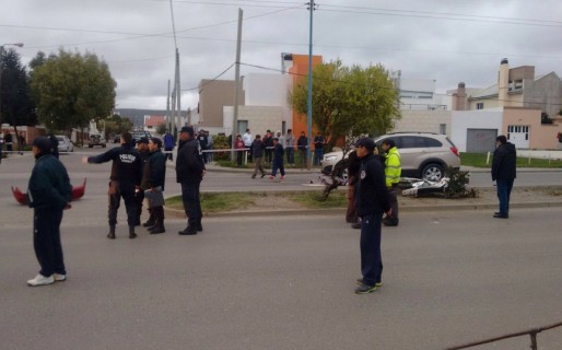 Accidente fatal en barrio Roca