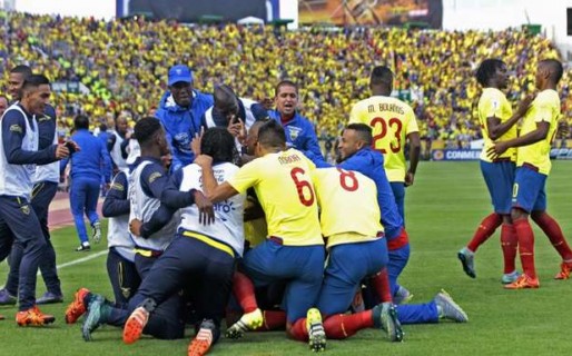 Ecuador le ganó a Uruguay y lidera con puntaje ideal