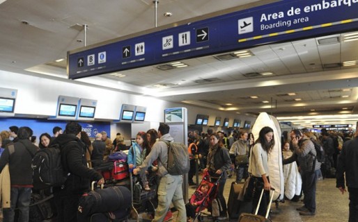 Una mujer olvidó un bolso y hubo tensión en Aeroparque