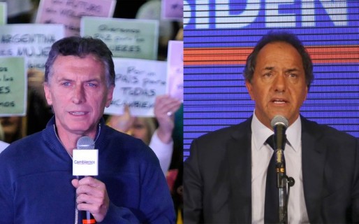 Scioli y Macri preparan el debate