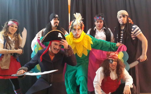 La Obra “Los Piratas” se presenta en Rada Tilly