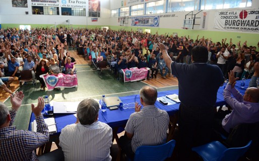 Contundente respaldo a las gestiones de Ávila en el Plenario de Petroleros
