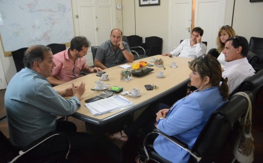 Linares recibió a directivos de la Cámara de Comercio