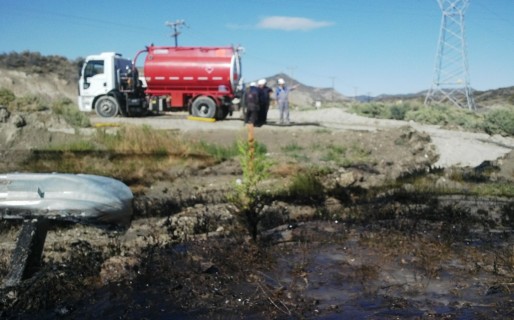 Otra vez YPF fue la protagonista de un derrame de petróleo en zona Norte
