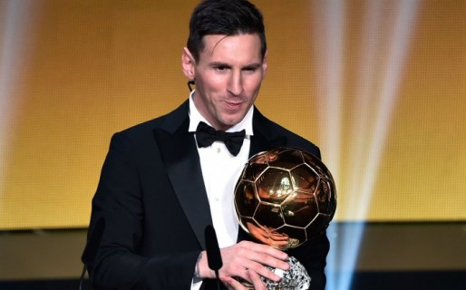 Messi ganó su quinto Balón de Oro