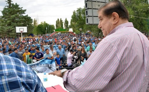 A pesar que tiene 21 equipos parados, Pereyra dijo que “hay que trabajar y no confrontar”