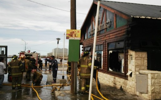 Una explosión agravó las consecuencias del siniestro