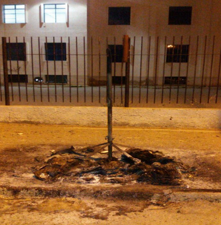 Urbana_puntoverdeincendiado