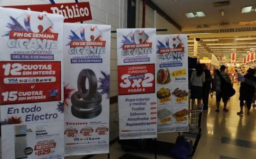 Sensible baja del consumo dispara descuentos y promociones