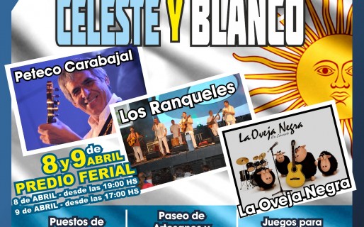 Peteco Carabajal engalanará el Festival Celeste y Blanco