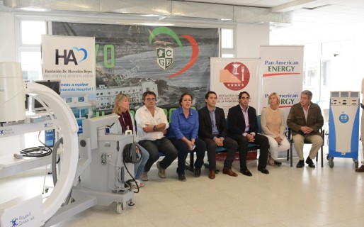 El Hospital Alvear recibió equipamiento gracias al “Comodoro Solidario”