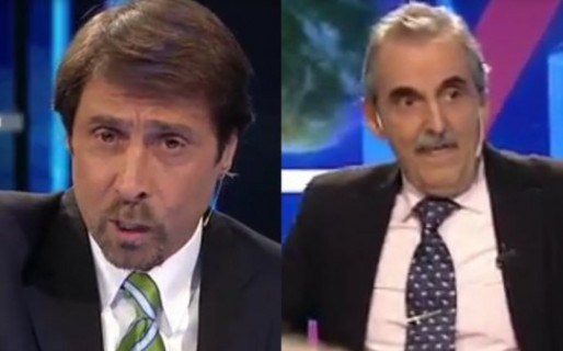 Moreno y Feinmann casi se van a las piñas afuera de un canal de tv