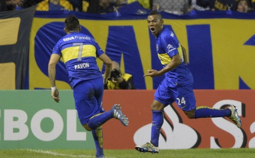 Boca goleó al Cali y ganó su grupo copero