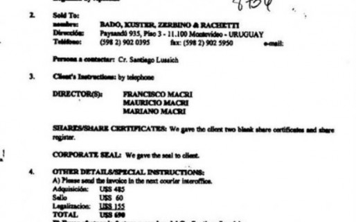 Panamá Papers: Estos son los documentos que complicarían a Mauricio Macri