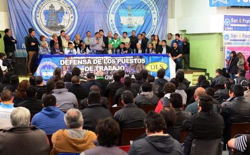 “Si no se cumplen los compromisos, van a encontrar un Comodoro unido en lucha”
