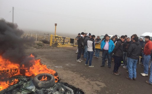 Petroleros paralizaron Enap Sipetrol