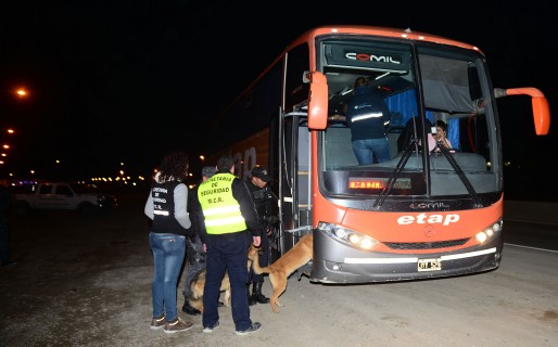 Intensifican controles en los accesos a la ciudad