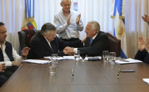 Gioja asumió al frente del PJ