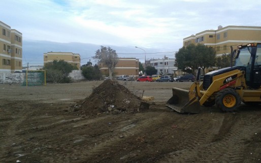 Se ejecutaron trabajos de limpieza en predio de barrio Pueyrredón
