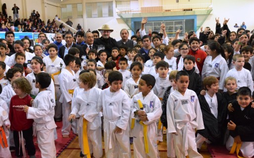 Linares participó de lanzamiento del Campeonato Regional de Taekwondo