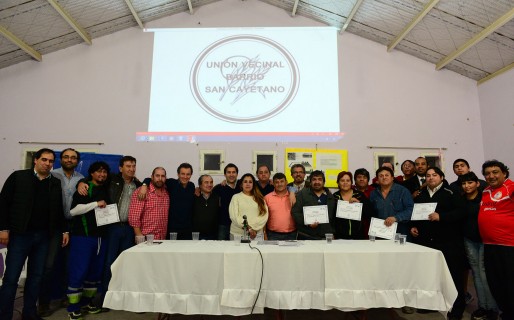 “Las vecinales son un bastión fundamental del Municipio”