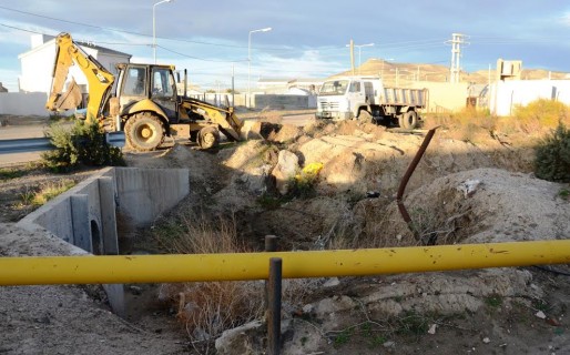 Avanzan los trabajos de limpieza y mantenimiento en Comodoro