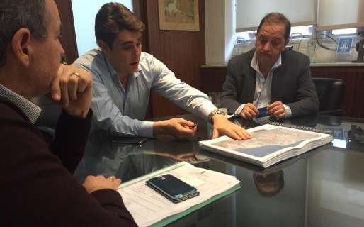 Linares gestiona permanentemente ante Nación obras para Comodoro
