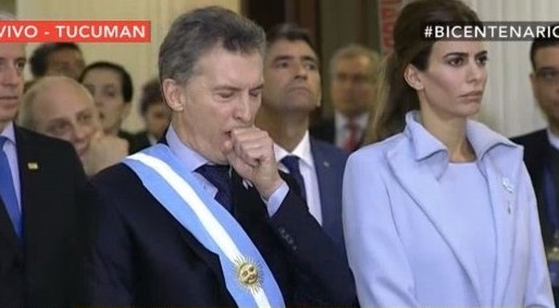 Macri dijo que estaba ‘cansado’ antes del acto en Plaza de Mayo