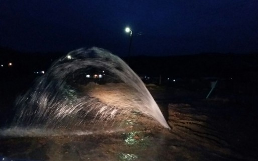 Corte de agua en barrios de zona norte