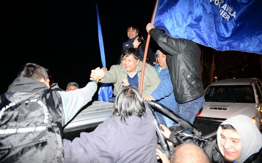 Gran recibimiento a ‘Loma’ Ávila al retornar a la ciudad