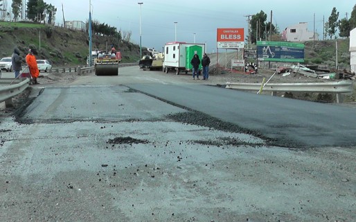 Quedó completamente habilitada la calzada de la Ruta N°3