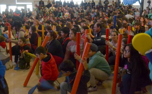 Más de 400 personas participaron del taller de percusión