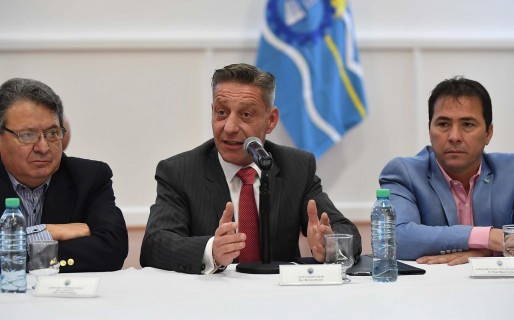 Arcioni presidió reunión de gabinete hoy en Casa de Gobierno